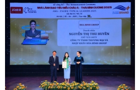 Hòa Bình Group khẳng định vị thế thương hiệu Việt tại Lễ vinh danh Thương hiệu tiêu biểu Châu Á – Thái Bình Dương 2025